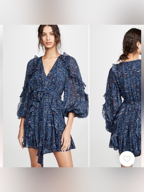 Ulla Johnson Dresses & Skirts - Ulla Johnson Maita Silk Mini Dress in the colorway "Dusk- Like NEW sale